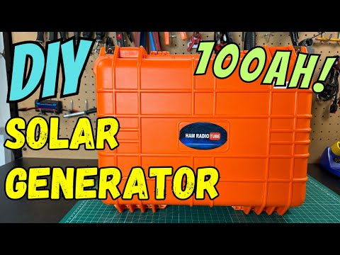PowerQueen Mini DIY 100Ah Solar Generator Battery Box