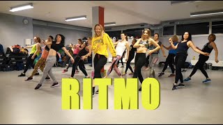 RITMO - The Black Eyed Peas, J Balvin - Zumba Choreography | Zumba Vilniuje | Zumba Auguste