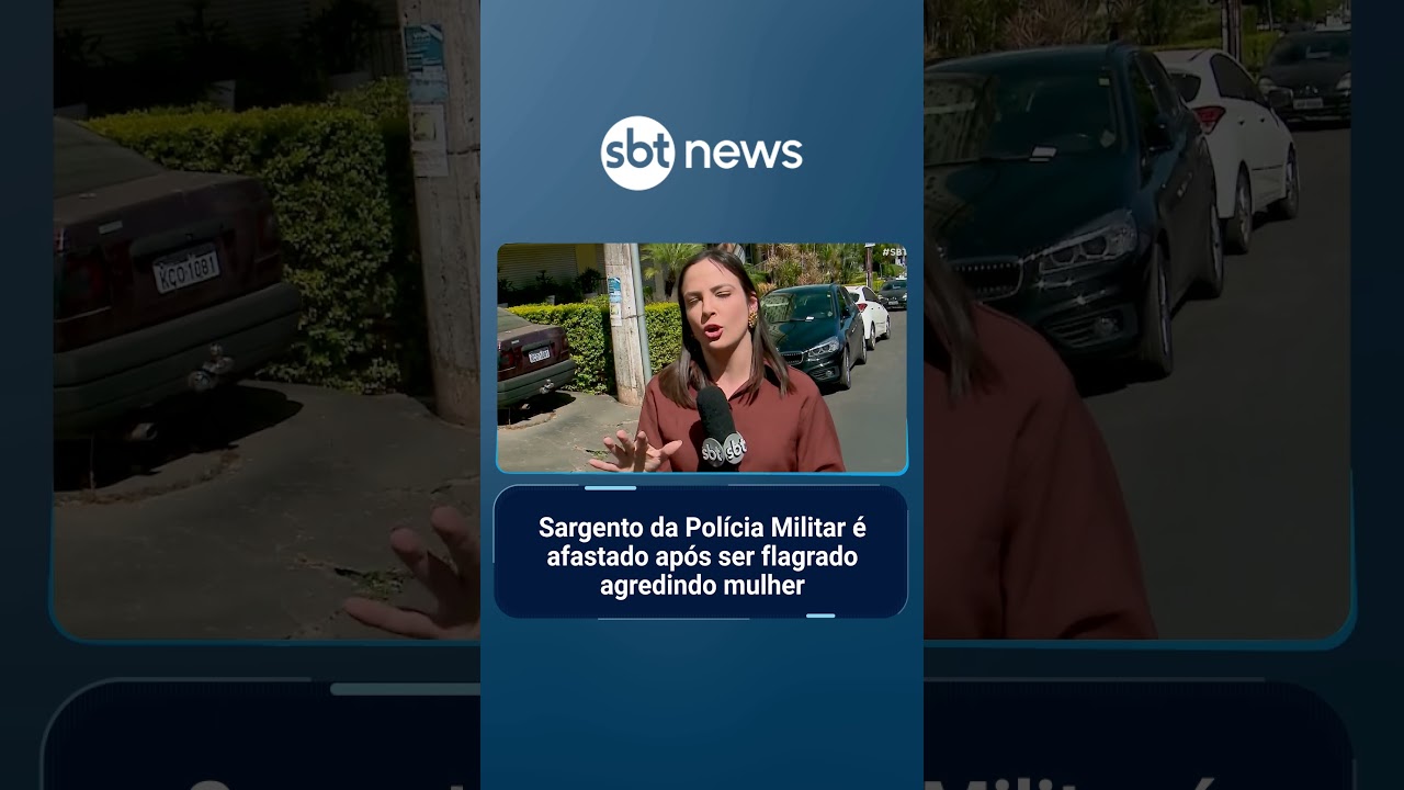 Sargento agrediu mulher em briga de trânsito e foi afastado no DF Polícia investiga | SBTBrasil