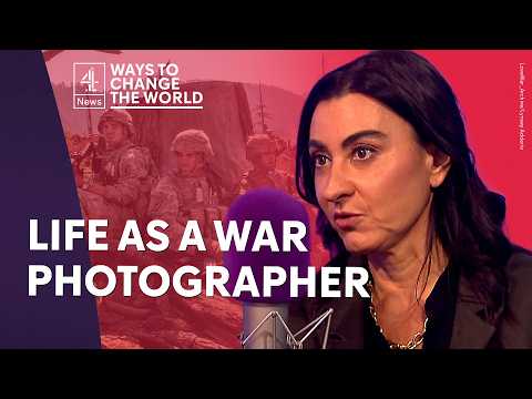 Why I risk my life to show the truth -  war photographer Lynsey Addario