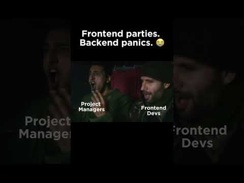 The Eternal Battle: Frontend vs Backend 😭