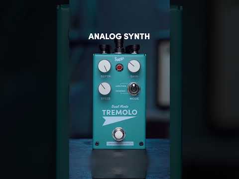 Transform your guitar into a synth with our Analog Synth Tremolo tone map #guitar #supro #surfguitar