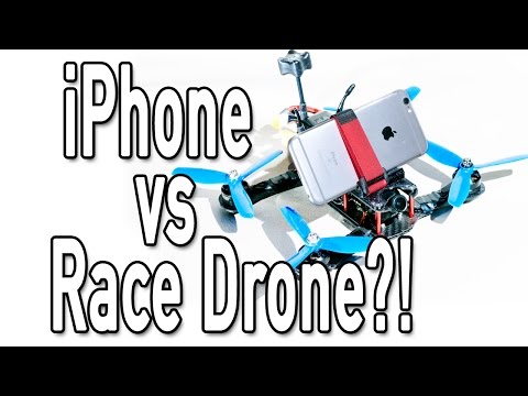 iPhone vs RACE DRONE - UCHxiKnzTyzE9Qez8ZGpQbPQ