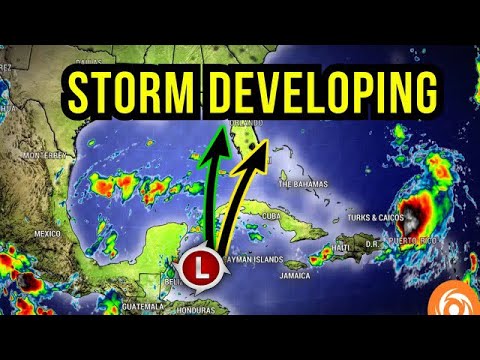 Tropical Storm forming this Weekend….