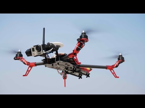 Scorpion Flycker 550 Quadcopter Maiden Flight testing - UCsFctXdFnbeoKpLefdEloEQ