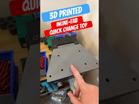 Inline Fabrication Quick Change Plate-3D Printed Prototyping For The Reloading Room #3dprints