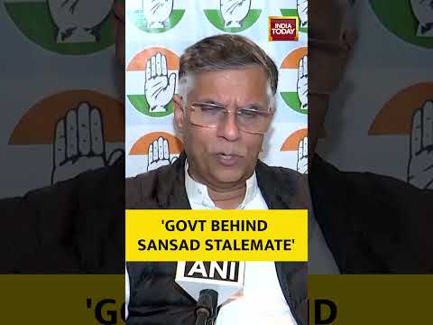 WATCH: Congress Leader Pawan Khera Targets Govt Over Parliament Functioning