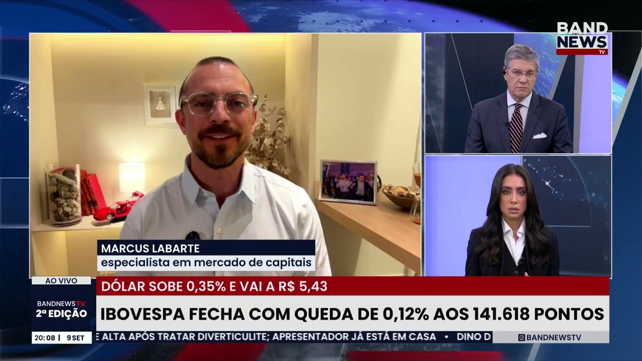 Ibovespa fecha com queda de 012 aos 141618 pontos | BandNews TV