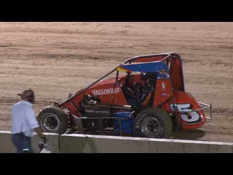 7.15.16 Lucas Oil POWRi National Midget League at Belle Clair Speedway - dirt track racing video image