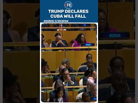 “CUBA <strong>WILL</strong> <strong>FALL</strong>”: Trump Issues Blunt Warning as Cuban Delegation Walks Out | #shorts #viralshorts