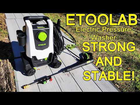ETOOLAB 2000 Watt STRONG electric pressure washer review