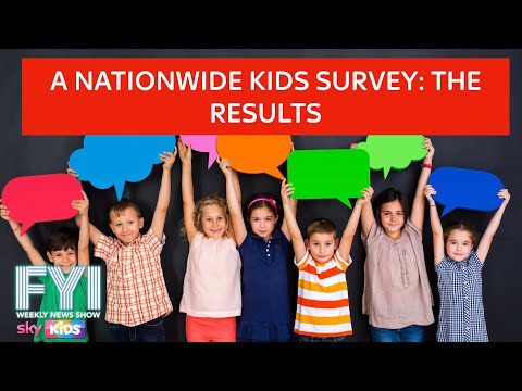 FYI: Weekly News Show Friday 29th March – A nationwide kids survey: The results