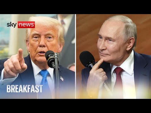 President Trump lays down an ultimatum for President Putin | Sky News Breakfast