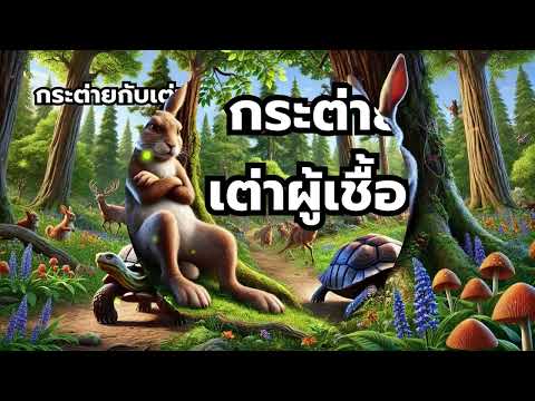 นิทาน | กระต่ายกับเต่าผู้เชื้องช้า