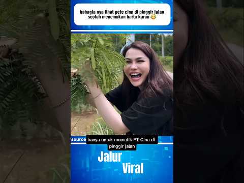 Bahagia nya lihat pete cina di pinggir jalan seolah menemukan harta karun😂 #shortvideo