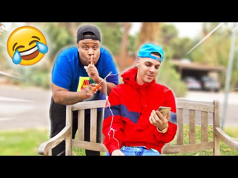 Cutting Peoples Earphones, Then Giving Them Airpods