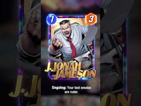 J. Jonah Jameson Arrives in Marvel Snap, Shakes Up Meta