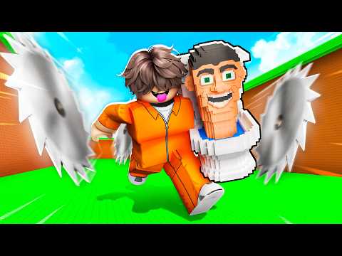 ربلوكس انقذ البرينروت من الشوك ! Escape Logs for brainrot