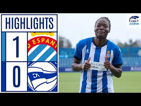 RCD ESPANYOL 1 - 0  DEPORTIVO ALAV&Eacute;S | RESUMEN Liga F Moeve