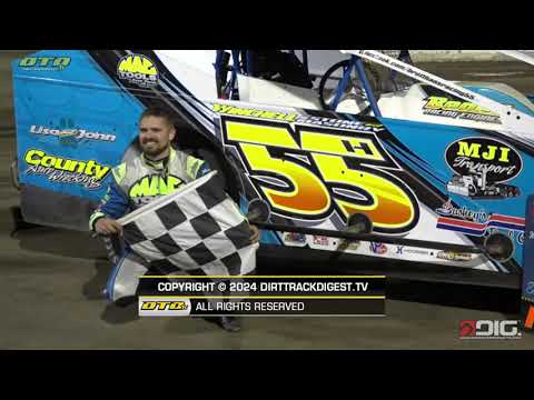 Lebanon Valley Speedway | Modified Feature Highlights | 5/11/24 - dirt track racing video image