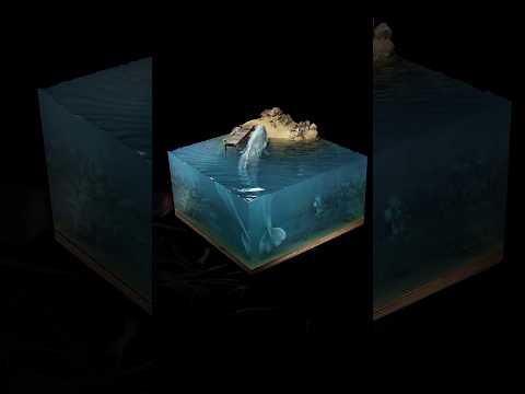 Jonah and the great fish / Diorama