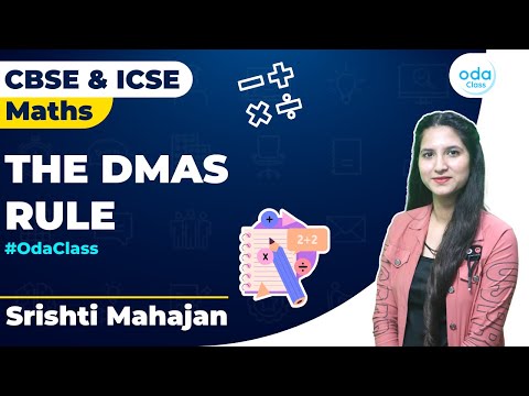 THE DMAS RULE | CLASS 6 | ODA CLASS | MATH | SRISHTI M MA’AM