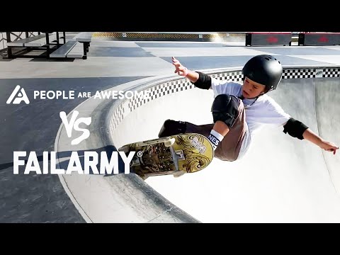Wins & Fails In The Skatepark & More People Are Awesome Vs FailArmy - UCIJ0lLcABPdYGp7pRMGccAQ