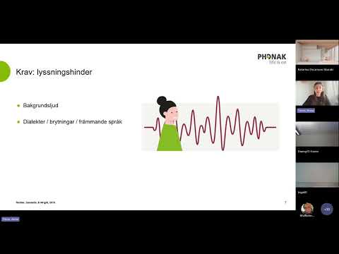 Webinar - Lyssningsansträngning