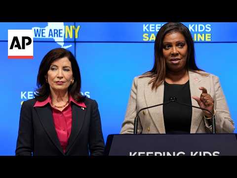 LIVE: Gov. Kathy Hochul and AG Letitia James give update on Cornell sexual assault investigation