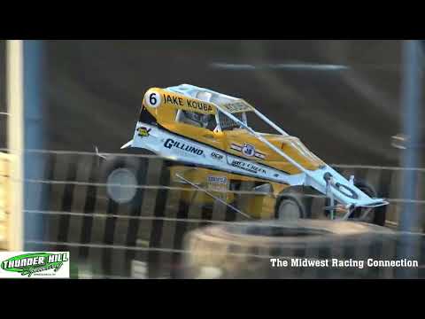 UMSS Traditional Sprint Highlights - Thunder Hill Speedway - 06/23/2022 - dirt track racing video image