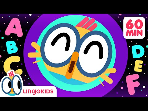 Sing The ABC SONG 🔤🎶 60 minutes ON REPEAT 🔄| Lingokids Songs