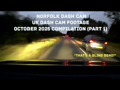 UK Dash Cam Footage Compilation October 2025 (Part 1) | Dangerous Driving | Bad Drivers | UK Roads