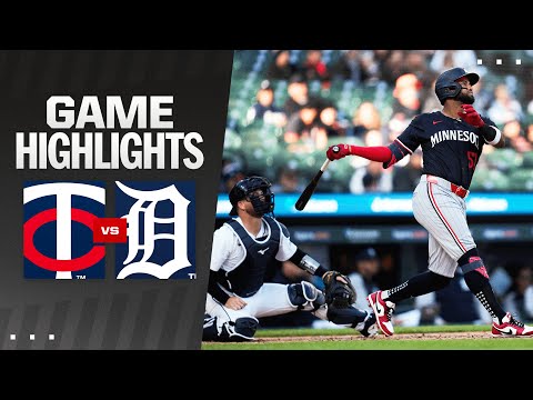 Twins vs. Tigers Game 2 Highlights (4/13/24) | MLB Highlights video clip