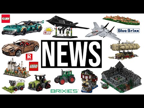 Klemmbaustein News 219: BlueBrixx, LEGO, Cobi, CaDA, MOCs und mehr