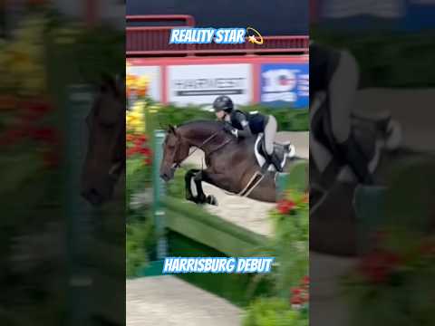Reality Star 💫 scores an 87 and finishes 4th in her first trip to Harrisburg and the PNHS #horse