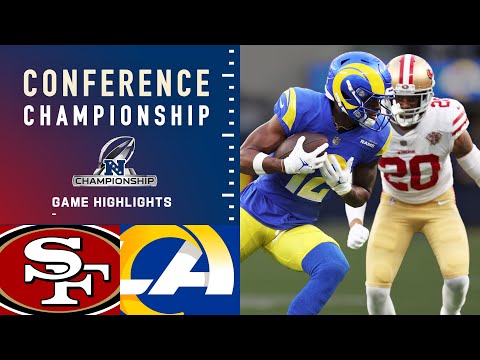 49ers vs. Rams NFC Championship Highlights | NFL 2021 video clip