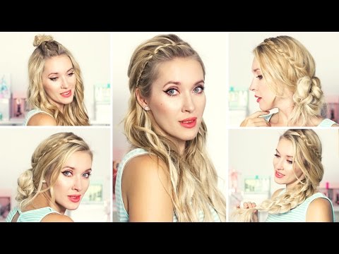 Cute easy hairstyles for school, medium long hair ★ Frisuren für lange haare - UCeRF3k69cJnxB87lwk9KbrA