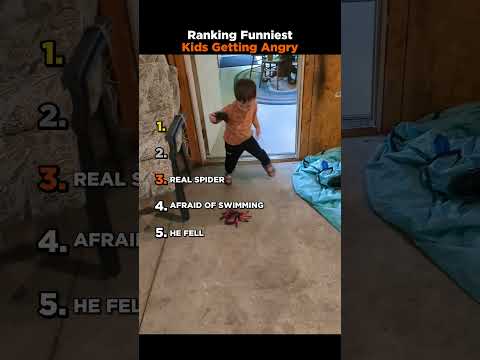 Ranking Funniest Kids Getting Angry