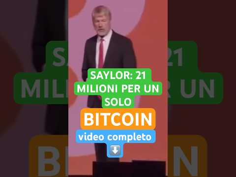 Michael Saylor  predice il futuro della moneta globale #saylor #bitcoin #cryptonews #economia