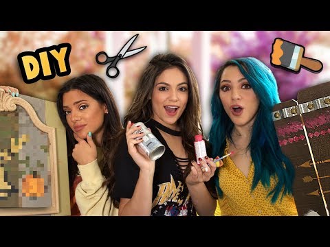 DIY Challenge: Fall Edition Feat. Niki & Gabi! - UCc6W7efUSkd9YYoxOnctlFg