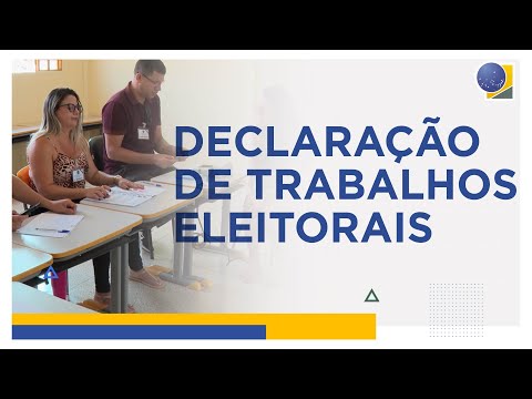 Como conseguir a Declaração de Trabalhos Eleitorais (DTE)