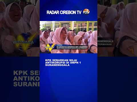 KPK Sebarkan Nilai Antikorupsi di SMPN 1 Suranenggala
