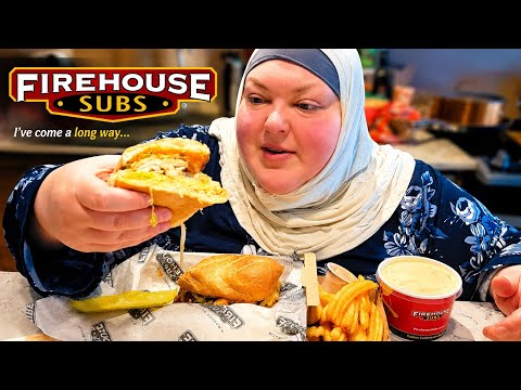 EAT FIREHOUSE SUB FRIES AND CHEESY BROCCOLI SOUP WITH ME!