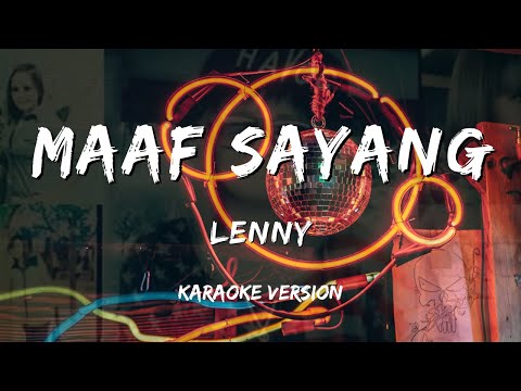 Maaf sayang | Lenny | Karaoke Version