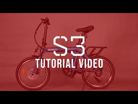MOBOT S3 Electrical Bicycle | Tutorial