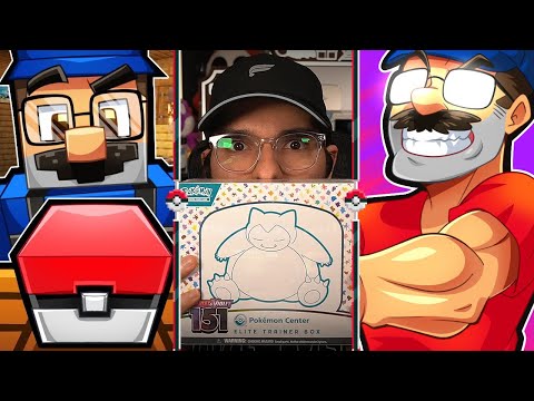 Pixelmon, Pokemon TCG Pocket & Opening Scarlet & Violet 151 Elite Trainer Box