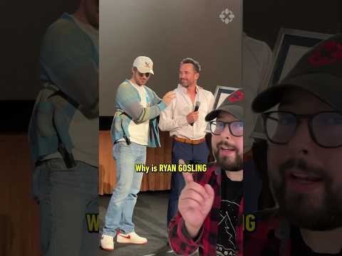 Ryan Gosling presents World Record award to his stuntman in The Fall Guy #ryangosling #thefallguy
