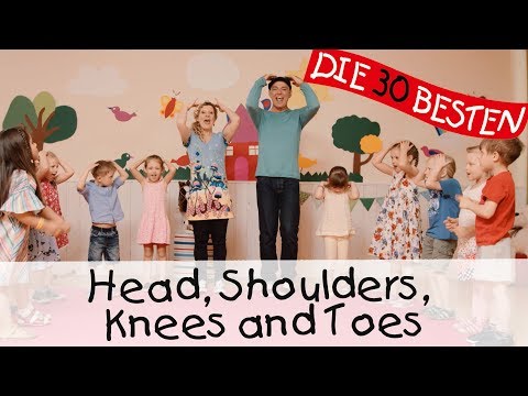 👩🏼 Head, Shoulders, Knees and Toes - Singen, Tanzen und Bewegen || Kinderlieder