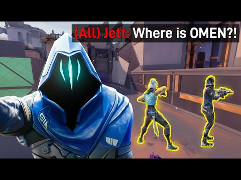 Smartest Omen Plays That Made Me Look Like a Pro | Valorant Highlights