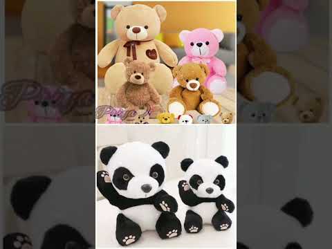 🥰teddy bear🧸 vs😘 panda 🐼dress 👗|shoes 🥿|phone cover📱 nails💅🏻 |bag🎒| #shorts @7Girl